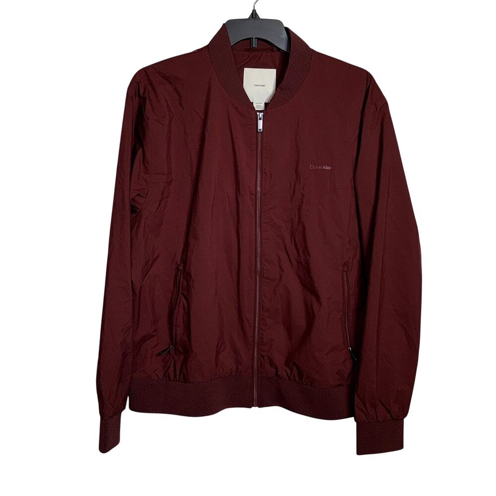 Calvin Klein Men's Matte Bomber Jacket - Rusted root XXL $129